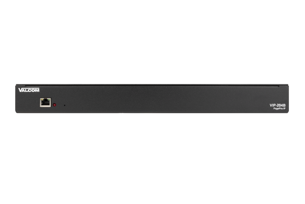 VIP-204B | PagePro IP, SIP-Based Paging Server — 4 Zones, One-Way ...