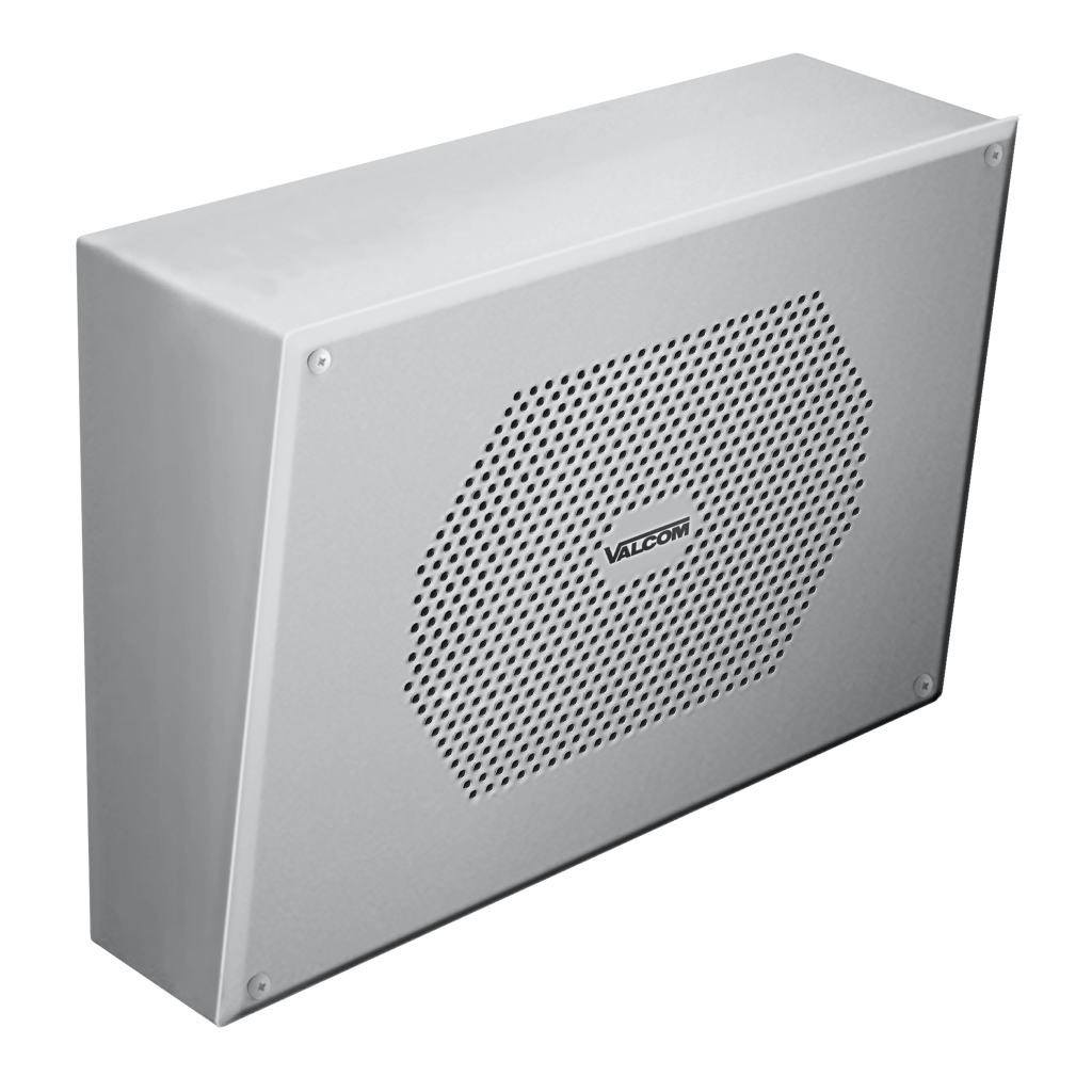 V-9852 | Vandal-Resistant Wall Speaker, One Way, Heavy Guage Steel