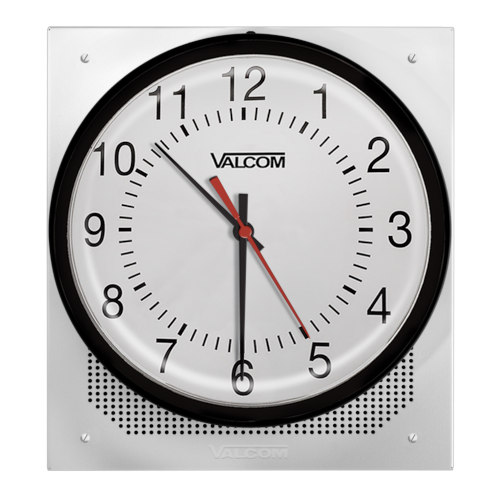 VIP-429A-A-IC | IP Clock/Speaker, 12-Inch Analog Clock, One-Way or ...