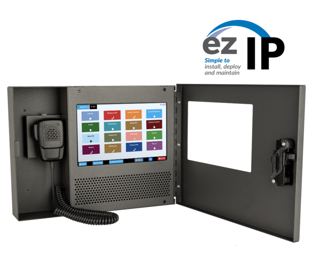 EZ-TCH | ezIP Communication Panel with Handheld Microphone